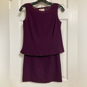 Talbots wool top and skirt 2P